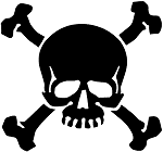 skull and crossbones